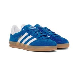 ADIDAS ORIGINALS Blue Gazelle Indoor Sneakers